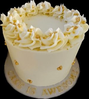 CAKE IS AWESOME! Salted Caramel Cake at Purely Scrumptious in Portsmouth