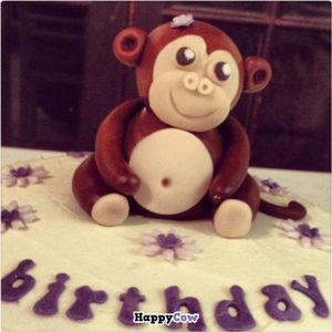 Monkey Birthday Cake! at Purely Scrumptious in Portsmouth