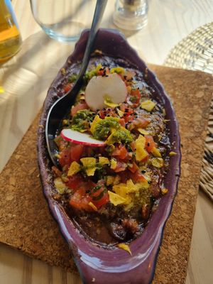 Smokey beans at Cocoloco in Bournemouth