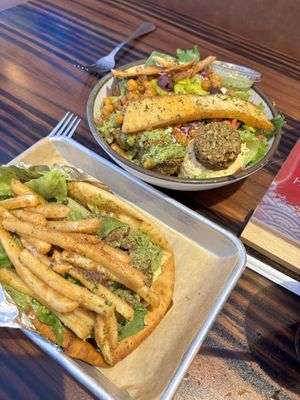 The vegan gyro  at Spitz in Billings