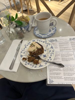 Vegan Pumpkin Spiced Carrot Cake at Maman - Georgetown in Washington