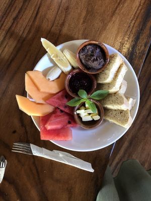 Continental Breakfast  at Mellow Hostel in El Paredon