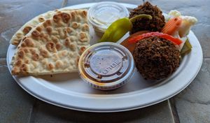 falafel at Cedo's Falafel and Gyros in Portland