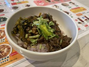 Ru soy meat rice   at Saijiki - 咲璽季 in Osaka
