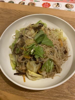 fried chinese noodles  at Saijiki - 咲璽季 in Osaka