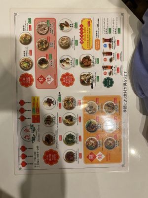 dinner menu  at Saijiki - 咲璽季 in Osaka