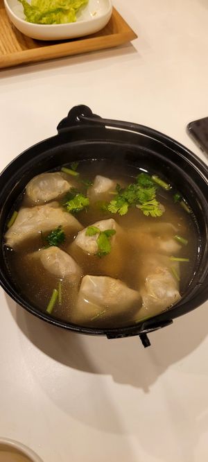 Wonton soup at Saijiki - 咲璽季 in Osaka
