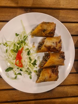 Spring rolls at Saijiki - 咲璽季 in Osaka