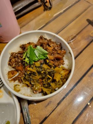 Braised Mushroom rice at Saijiki - 咲璽季 in Osaka