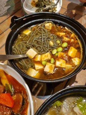 Ma Po noodle soup at Saijiki - 咲璽季 in Osaka