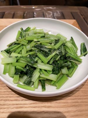 Water spinach  at Saijiki - 咲璽季 in Osaka