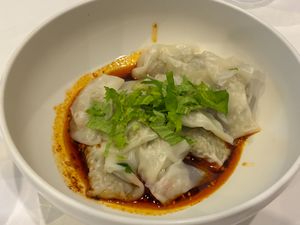 Spicy wontons at Saijiki - 咲璽季 in Osaka