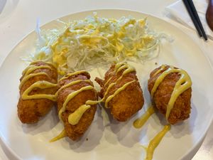 Tempeh wings at Saijiki - 咲璽季 in Osaka