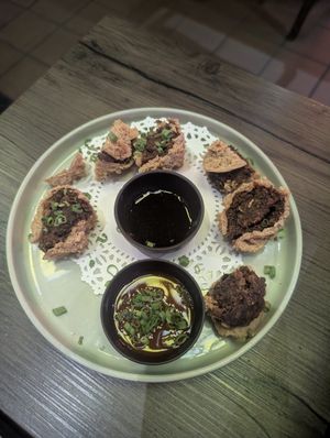 Reversed tofu with Phuture Meat at Da Bao - 打包 in Kuala Lumpur