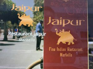   at Jaipur Indian Restaurant in Marbella