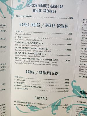  at Jaipur Indian Restaurant in Marbella