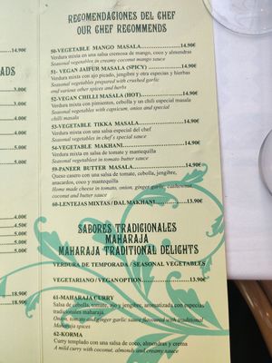  at Jaipur Indian Restaurant in Marbella