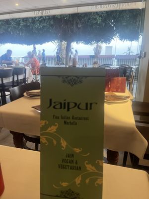   at Jaipur Indian Restaurant in Marbella