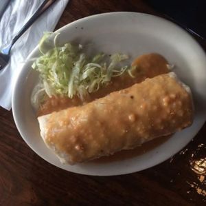 potato burrito at Pokez in San Diego
