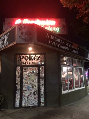 Outside   at Pokez in San Diego