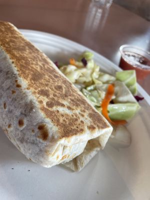 Breakfast burrito   at Pokez in San Diego