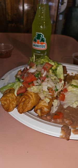 Potato Flautas at Pokez in San Diego