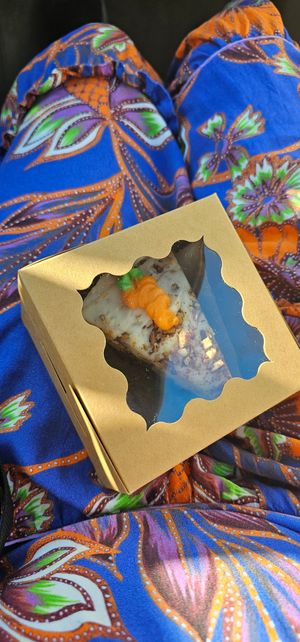 Vegan Carrot Cake at Pokez in San Diego