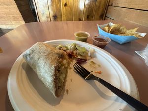 $6 veggie burrito Wednesday   at Pokez in San Diego