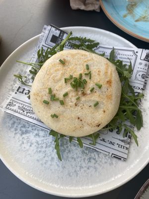 Arepa  at Rúkula Vegan Food in Malaga