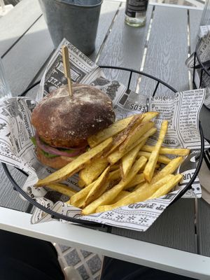 Tex-Amex Burger  at Rúkula Vegan Food in Malaga