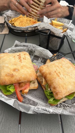 Cesar sandwich  at Rúkula Vegan Food in Malaga