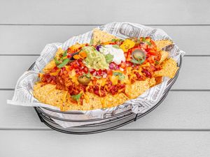 Nachos at Rúkula Vegan Food in Malaga