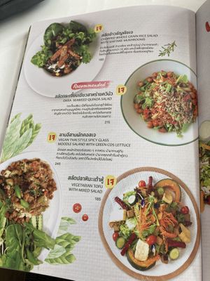 Menu  at Ohkajhu Organic Restaurant in Pattaya