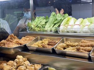   at Ji Xiang Vegetarian Handmade Yong Tau Foo - 吉祥手工素酿豆腐 in Northeast Singapore