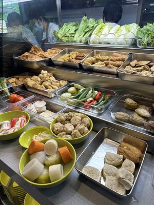   at Ji Xiang Vegetarian Handmade Yong Tau Foo - 吉祥手工素酿豆腐 in Northeast Singapore