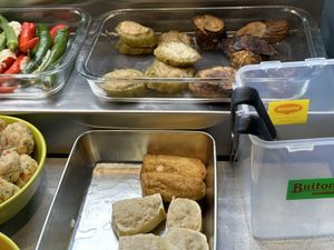   at Ji Xiang Vegetarian Handmade Yong Tau Foo - 吉祥手工素酿豆腐 in Northeast Singapore