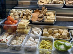   at Ji Xiang Vegetarian Handmade Yong Tau Foo - 吉祥手工素酿豆腐 in Northeast Singapore