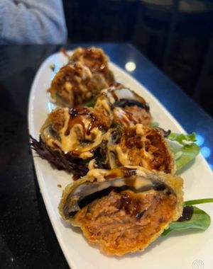 Stuffed mushrooms appetizer   at Kiko Japanese Cuisine in Winter Springs