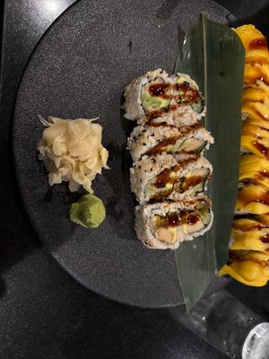 “Bbq pork” roll  at Kiko Japanese Cuisine in Winter Springs