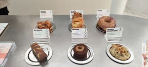 Pastries choices at Buddy Buddy in Paris