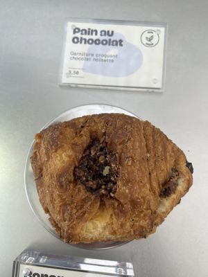 Pain au chocolat   at Buddy Buddy in Paris