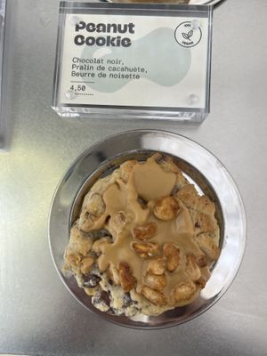 Peanut cookie  at Buddy Buddy in Paris