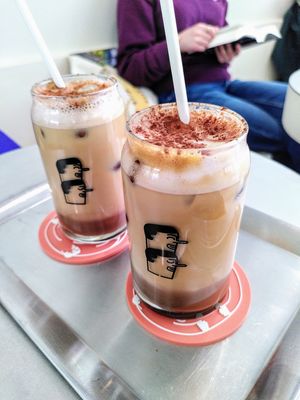 Drinks at Buddy Buddy in Paris