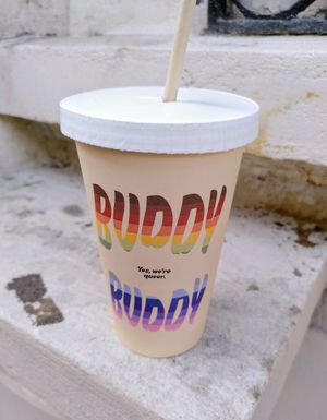 Take away for #pride month at Buddy Buddy in Paris