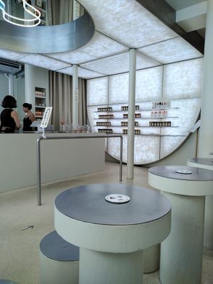 Interior at Buddy Buddy in Paris