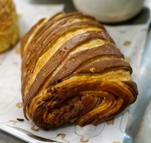Pain au chocolat at Buddy Buddy in Paris