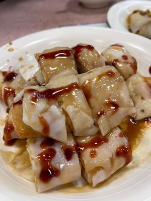 Ja Leung (a fusion of Fried Dough and Rice Noodle Roll) 炸兩 at Fat Kee Congee & Noodles 發記粥麵  in New Territories