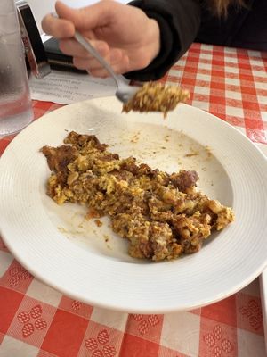 Vegan smash bowl with sausage  at The Breakfast Caffe in Morgantown