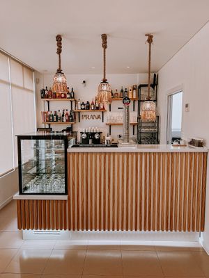 Counter  at Oásis da Lagoa in Vila Nova De Santo Andre