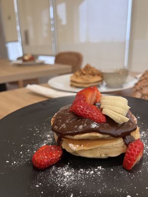 Pancakes  at Oásis da Lagoa in Vila Nova De Santo Andre